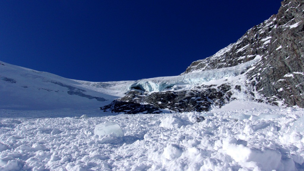 avalanche de glace