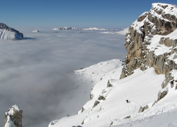 #1 Dent de Crolles : Dans les banquettes du Pas de l Dent de Crolles : Dans les banquettes du Pas de l'Oeille