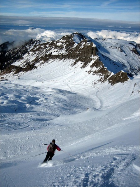 #4 Descente sur la vallée : Toujours sous Tête Pelouse Descente sur la vallée : Toujours sous Tête Pelouse