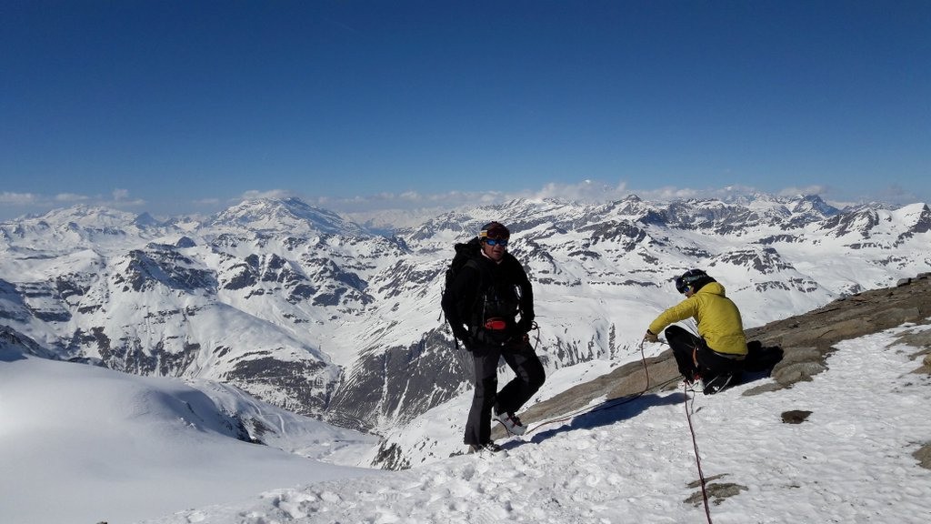 sortie de la via ferrata