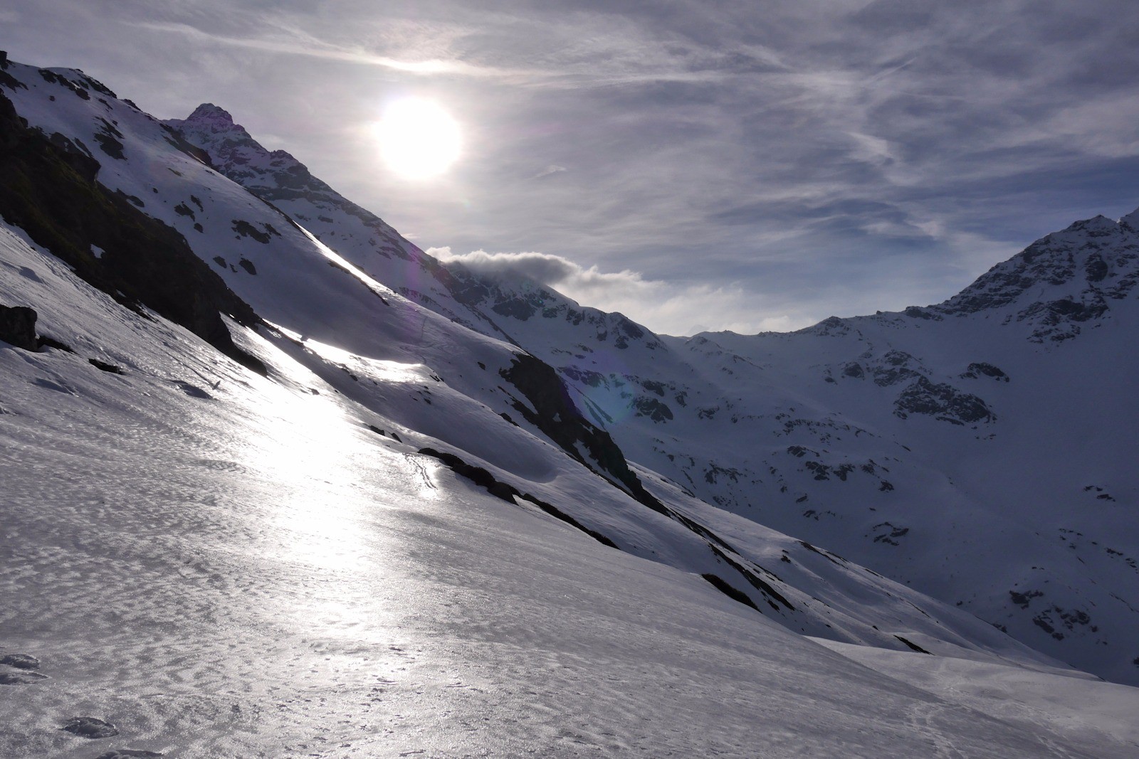 #9 Neige finement vitrifiée. Neige finement vitrifiée.