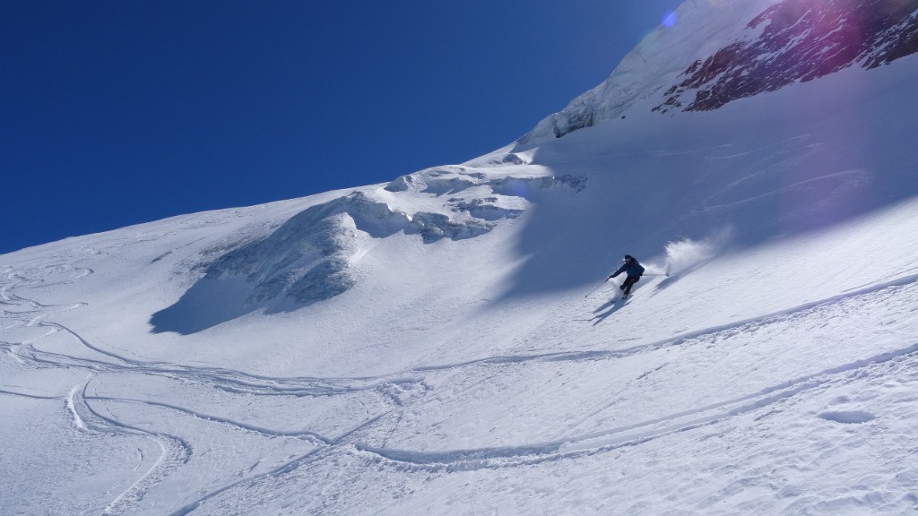 #19 au milieu des seracs au milieu des seracs