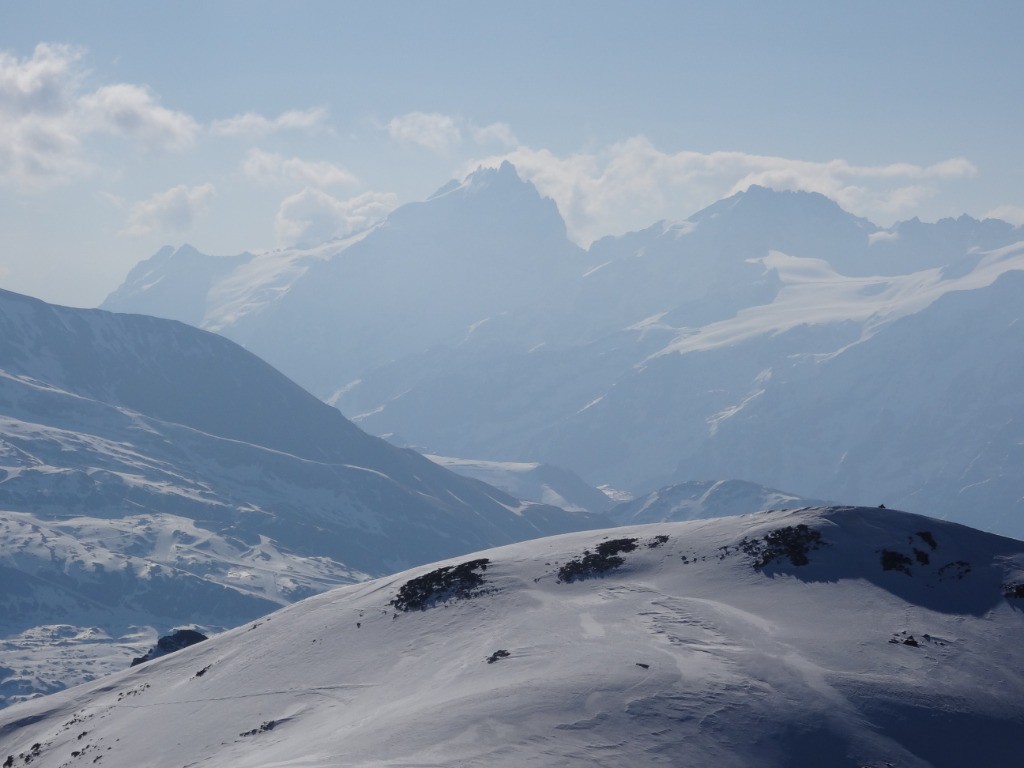 Couvert assez tôt sur les Ecrins