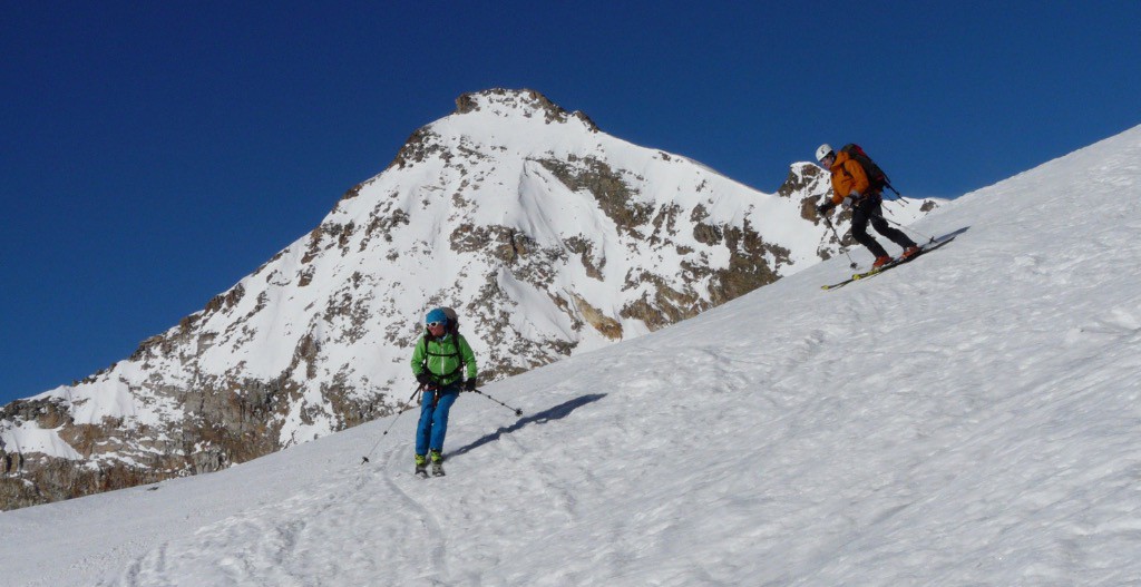 bien skiable malgré les traces