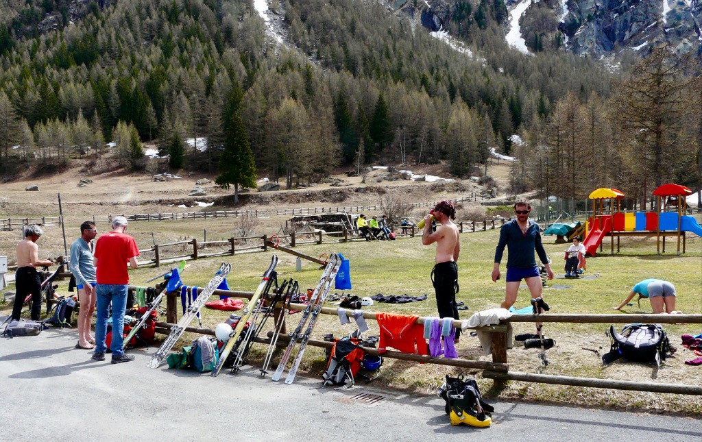 #46 arrivée à Lillaz arrivée à Lillaz