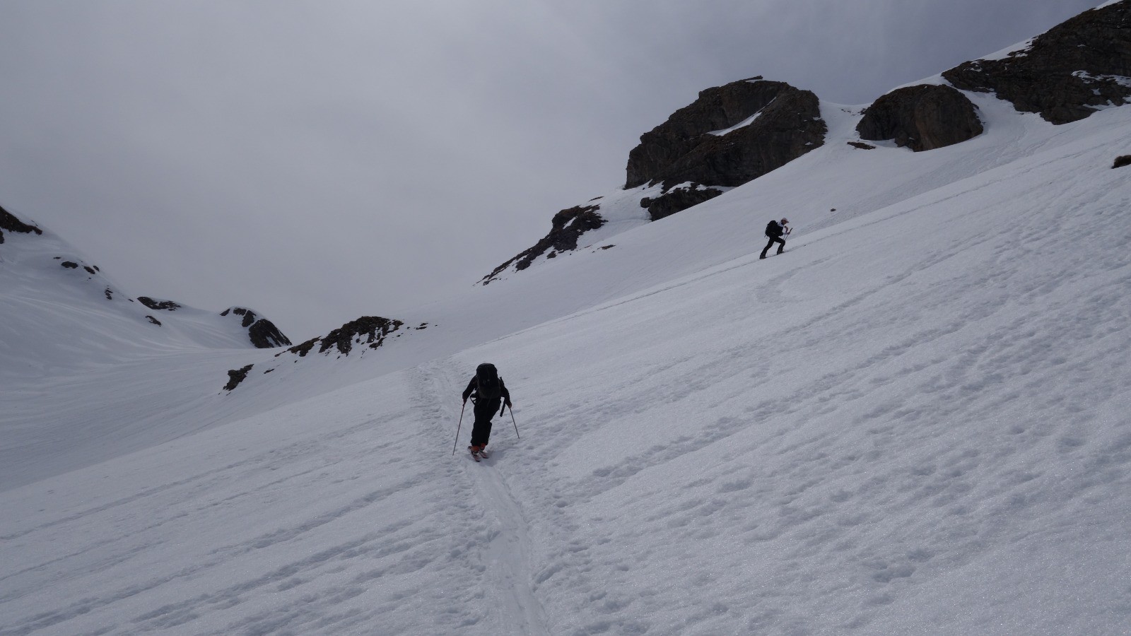 Remontée au Pas de la Petite Cavale