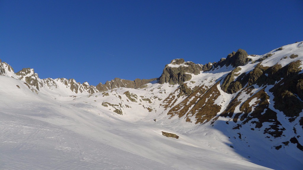 Rocher Blanc, Sud