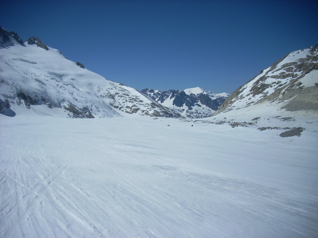 Descente le Glacier d'Argentière