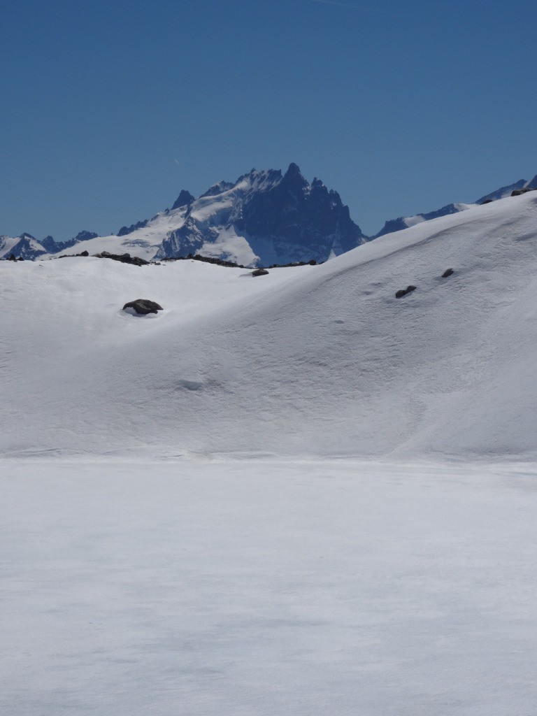 Lac des Quirlies et Meije 