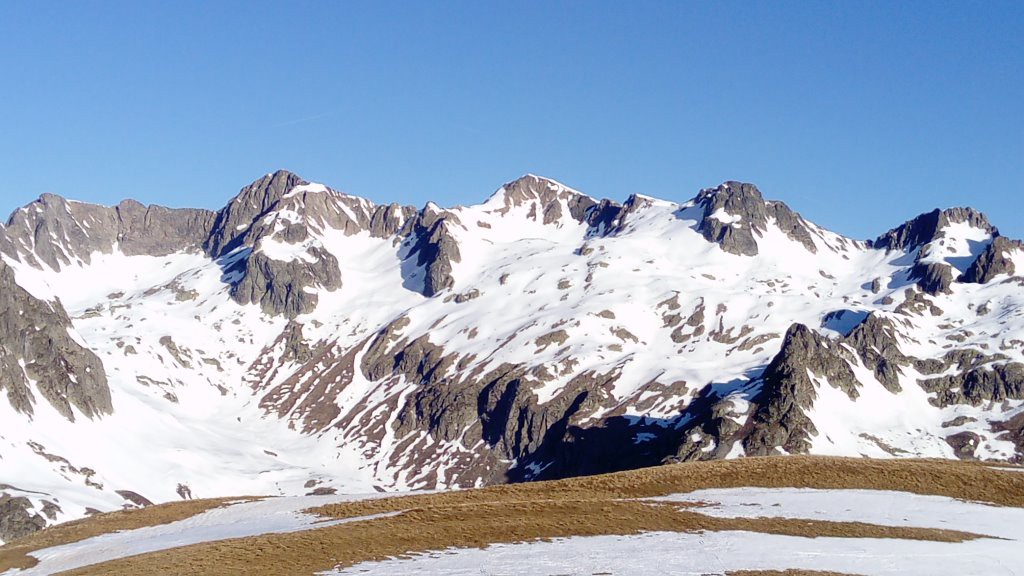 Enneigement vers le Rocher blanc