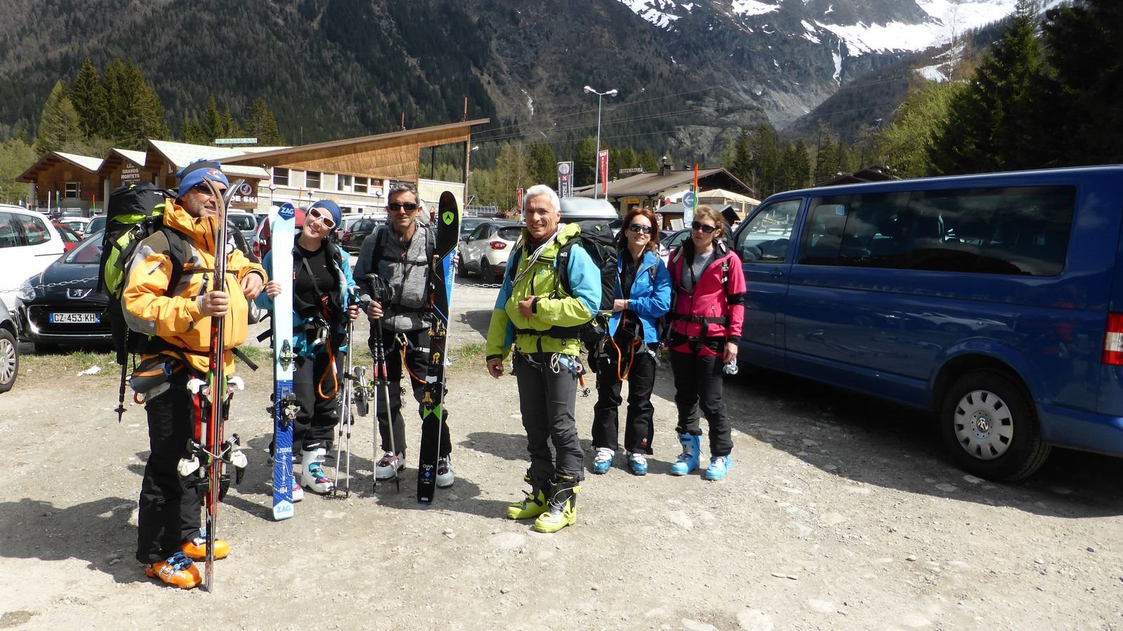 #1 Argentière, départ Argentière, départ