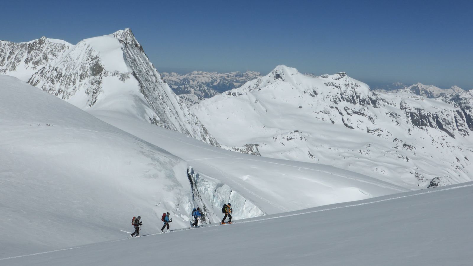 #47 Glacier du Brenay, le sommet approche Glacier du Brenay, le sommet approche