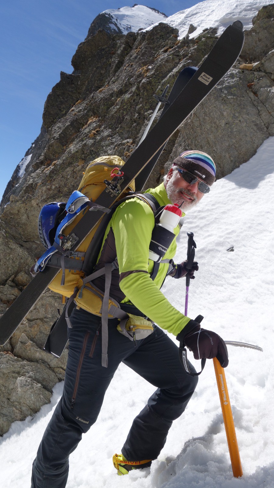 Didier à la sortie du Muraillon