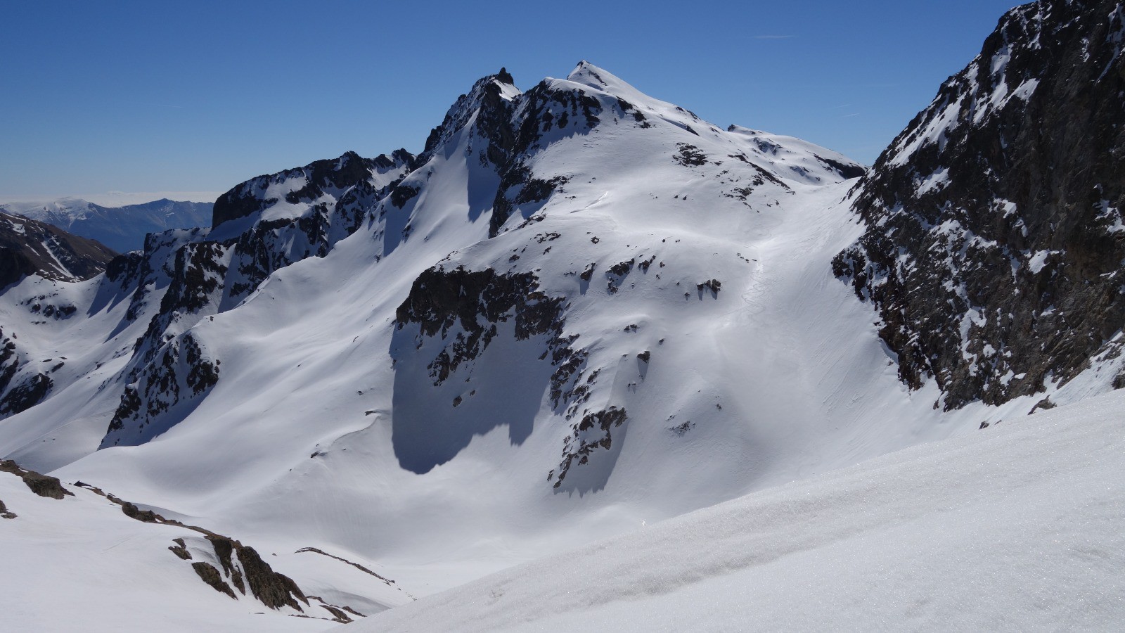 Notre descente depuis le Pas de Pagari