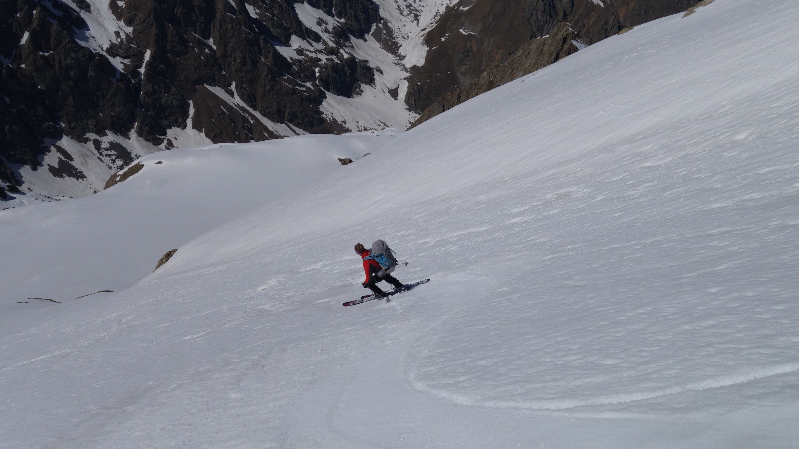 Très belle descente