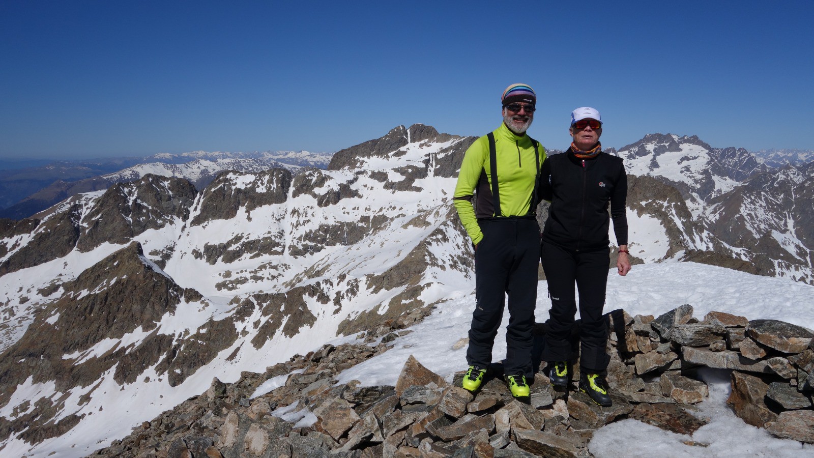 #19 Au sommet du Mont Clapier Au sommet du Mont Clapier