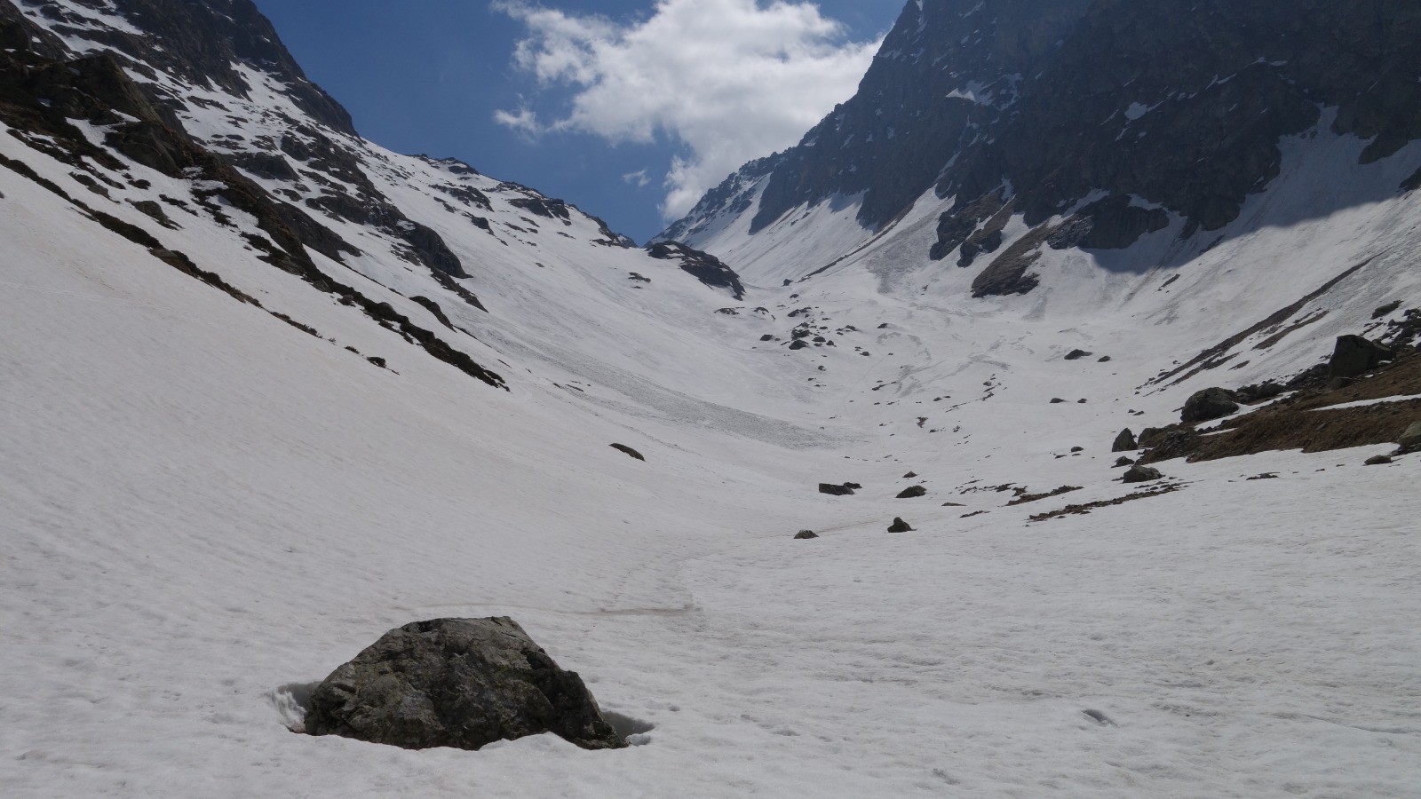 La Longue remontée vers le Col de Fenestre