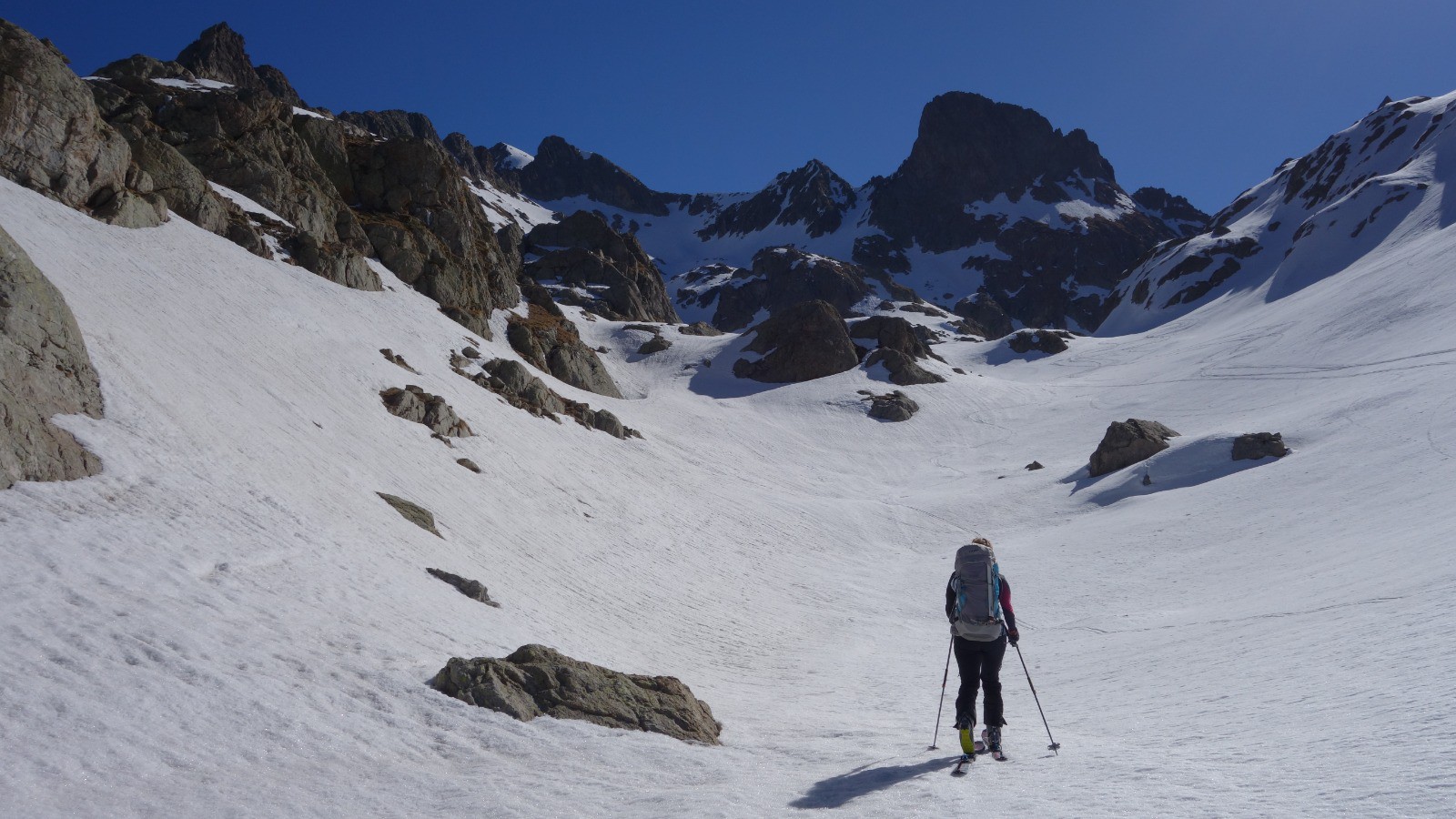 Dans le vallon du Mont Colomb