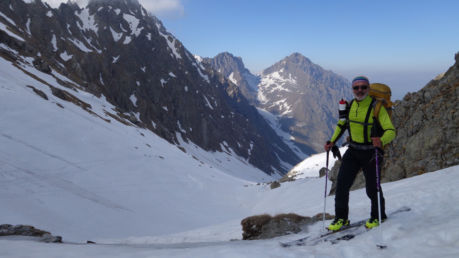 Didier au Col de Fenestre