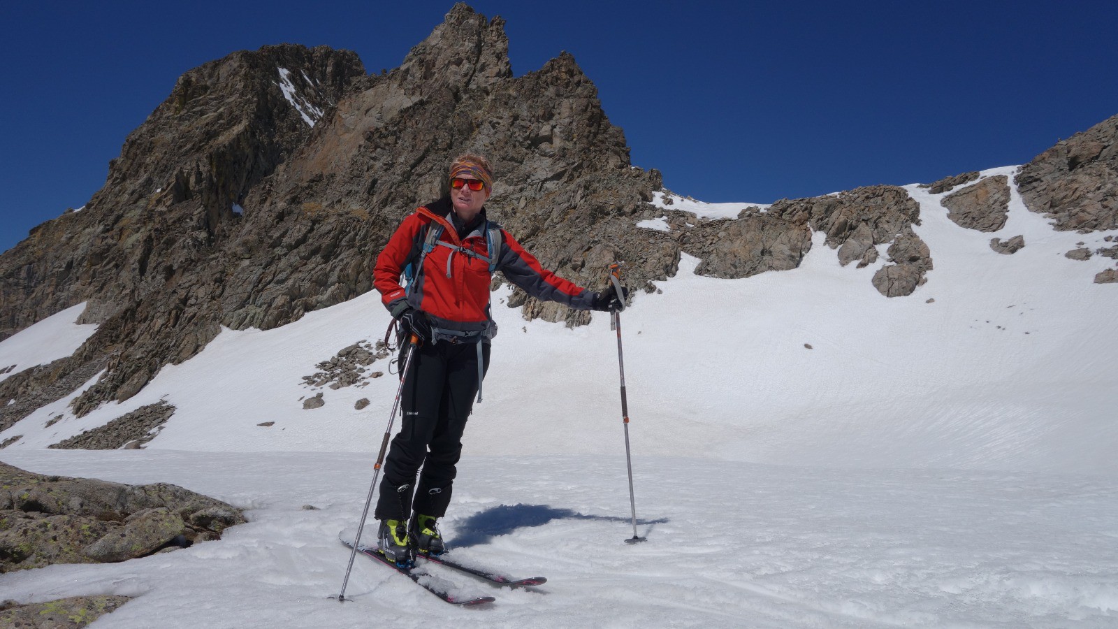 Valérie sous le Pas Est du Clapier