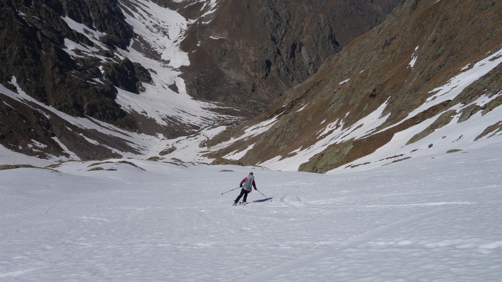 Descente sur le Refuge Soria Elena