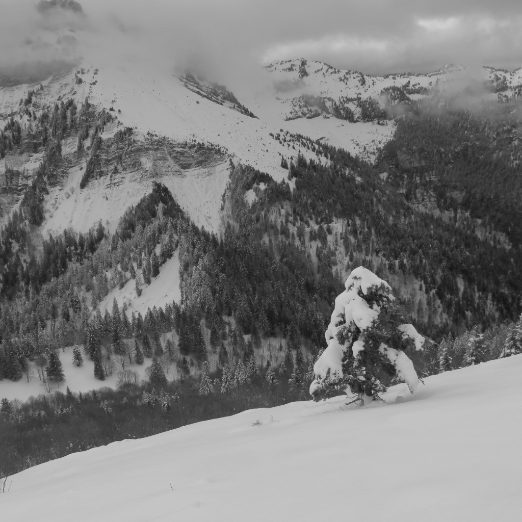 descente E et Lances de Mallissard