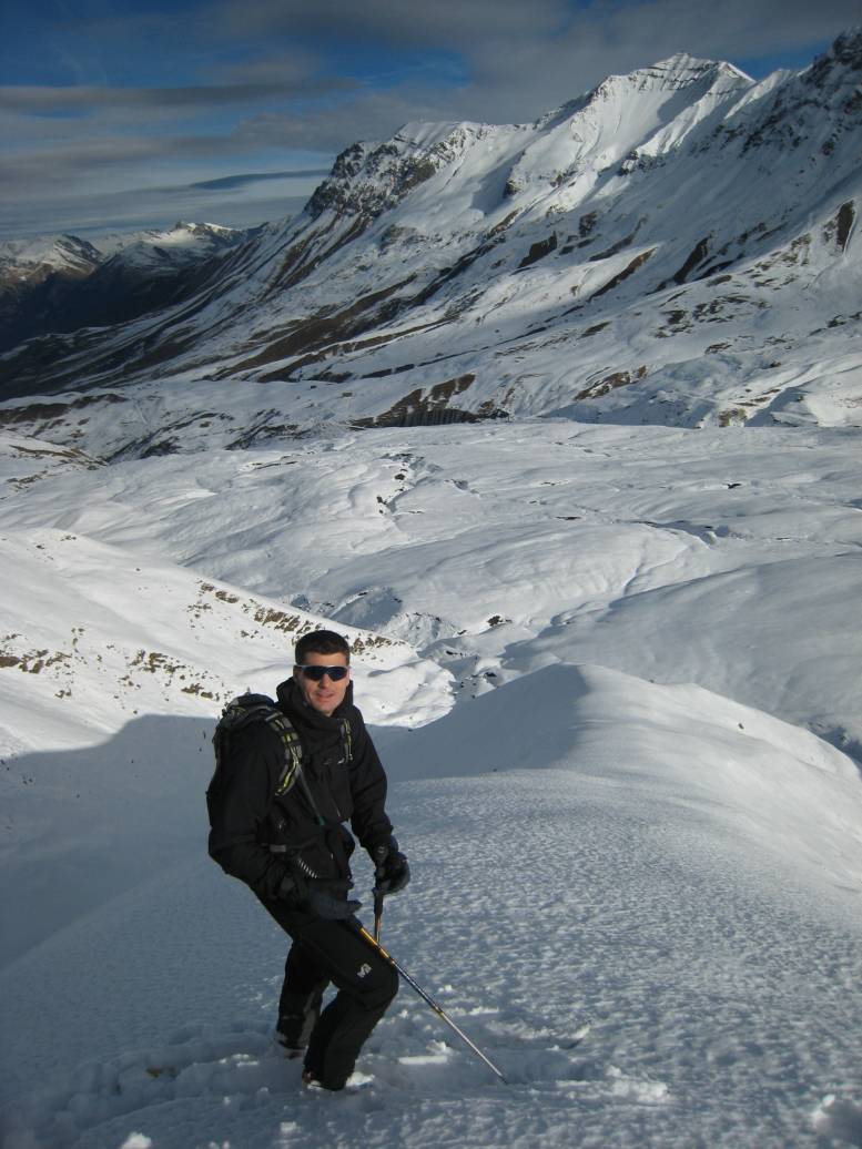 #4 Vue sur long plat montant : BenoitH tout sourire Vue sur long plat montant : BenoitH tout sourire