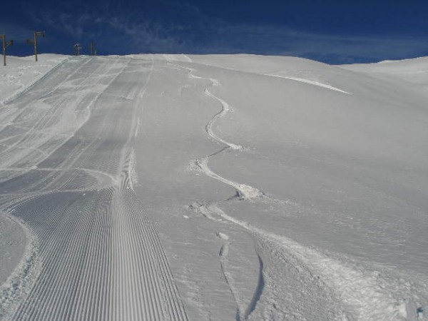 #2 bonne déscente : lourde mais encore bonne à skier avec un peu de vitesse bonne déscente : lourde mais encore bonne à skier avec un peu de vitesse
