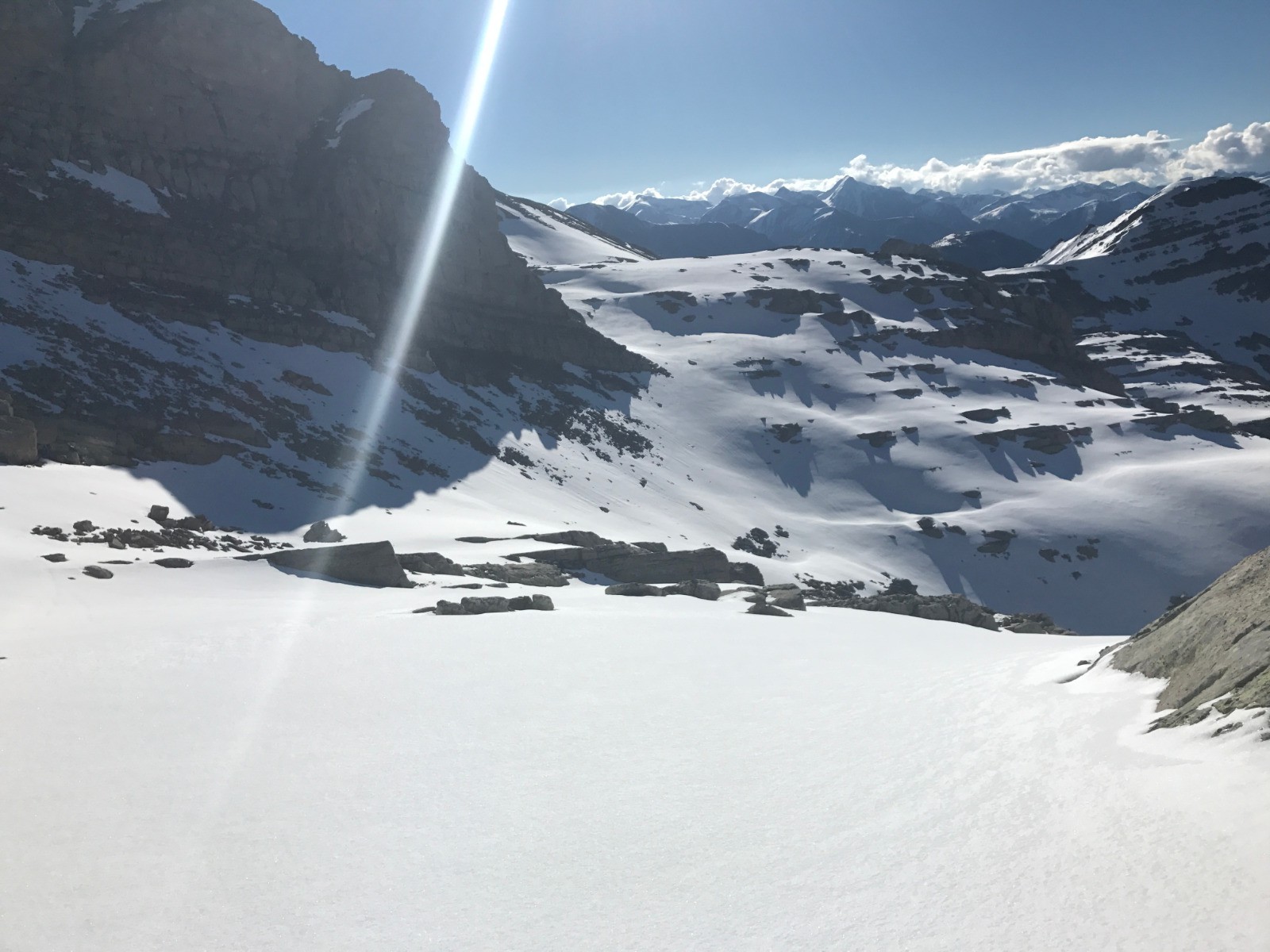 #6 Coup d Coup d'oeil dasn le retro , la montagne est super lissée
