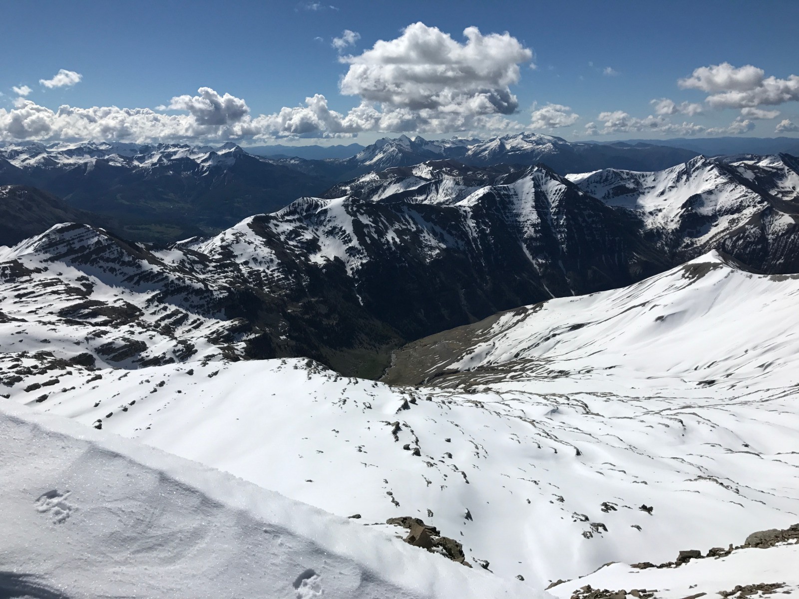 #13 Vue côté haute bléone Vue côté haute bléone