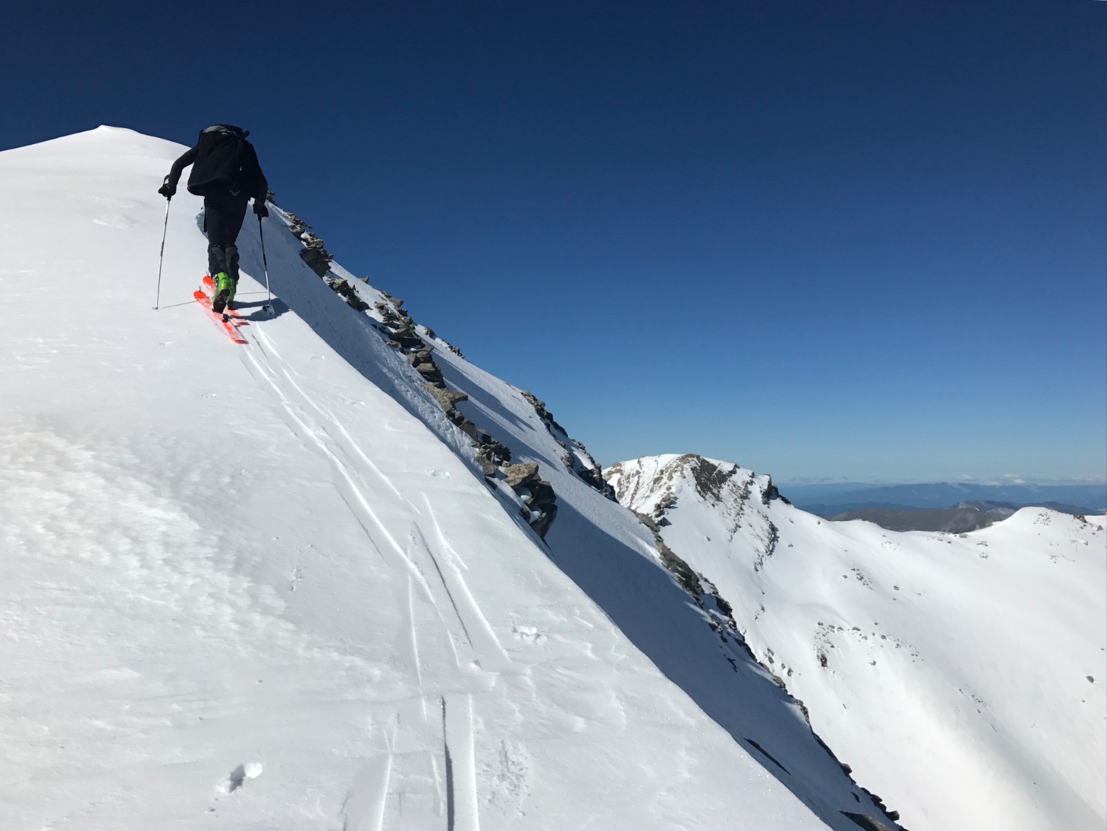 #8 Derniers mètres avec la vue plongeante sur le Laverq Derniers mètres avec la vue plongeante sur le Laverq