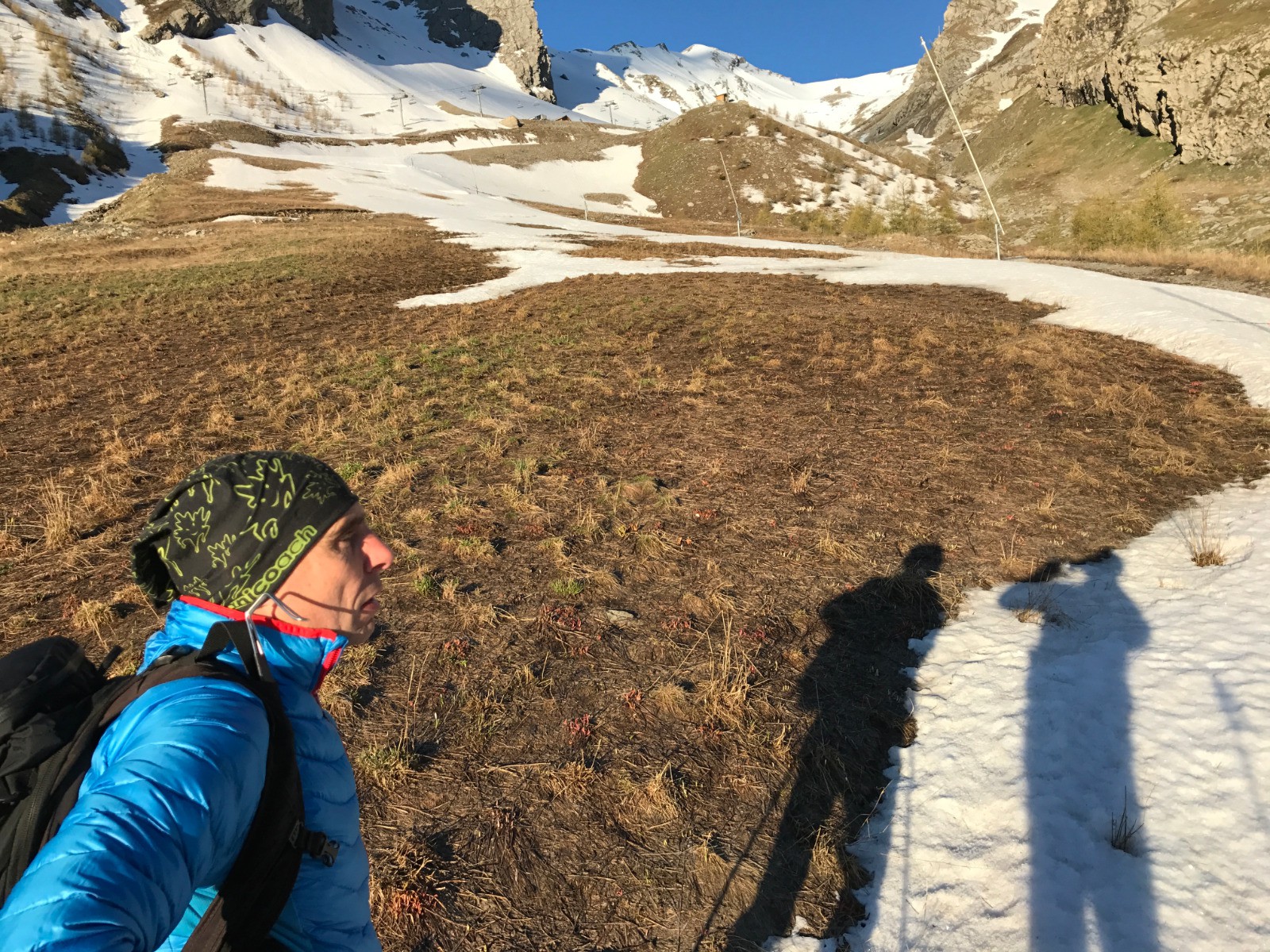 #1 La langue de neige qui va bien nous arranger pour la montée et la descente La langue de neige qui va bien nous arranger pour la montée et la descente