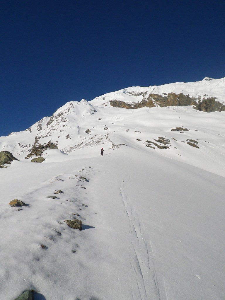 Glacier de la Martin, rive droite