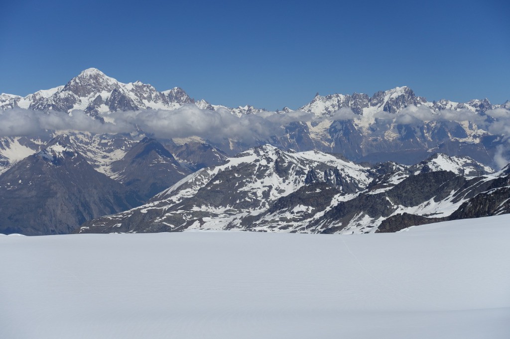 Une partie du Mont Blanc côté Italien