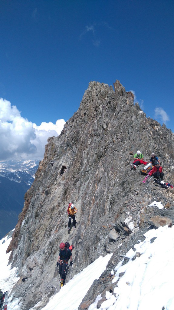 #9 accés au refuge des Grands Mulets accés au refuge des Grands Mulets