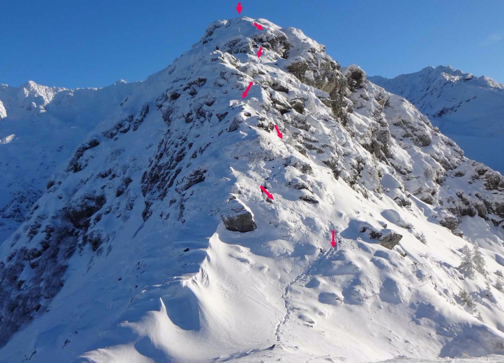#4 cheminement sur l cheminement sur l'arete