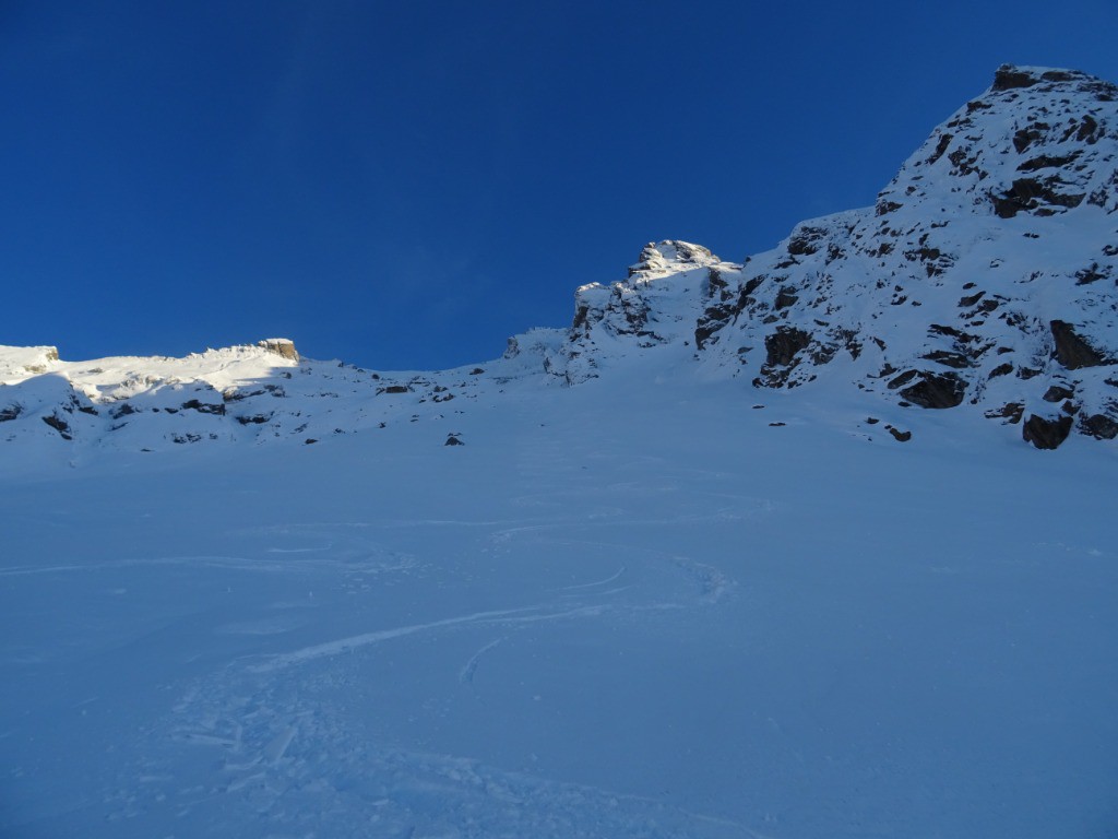 Bon ski en nord de la Charbonnière