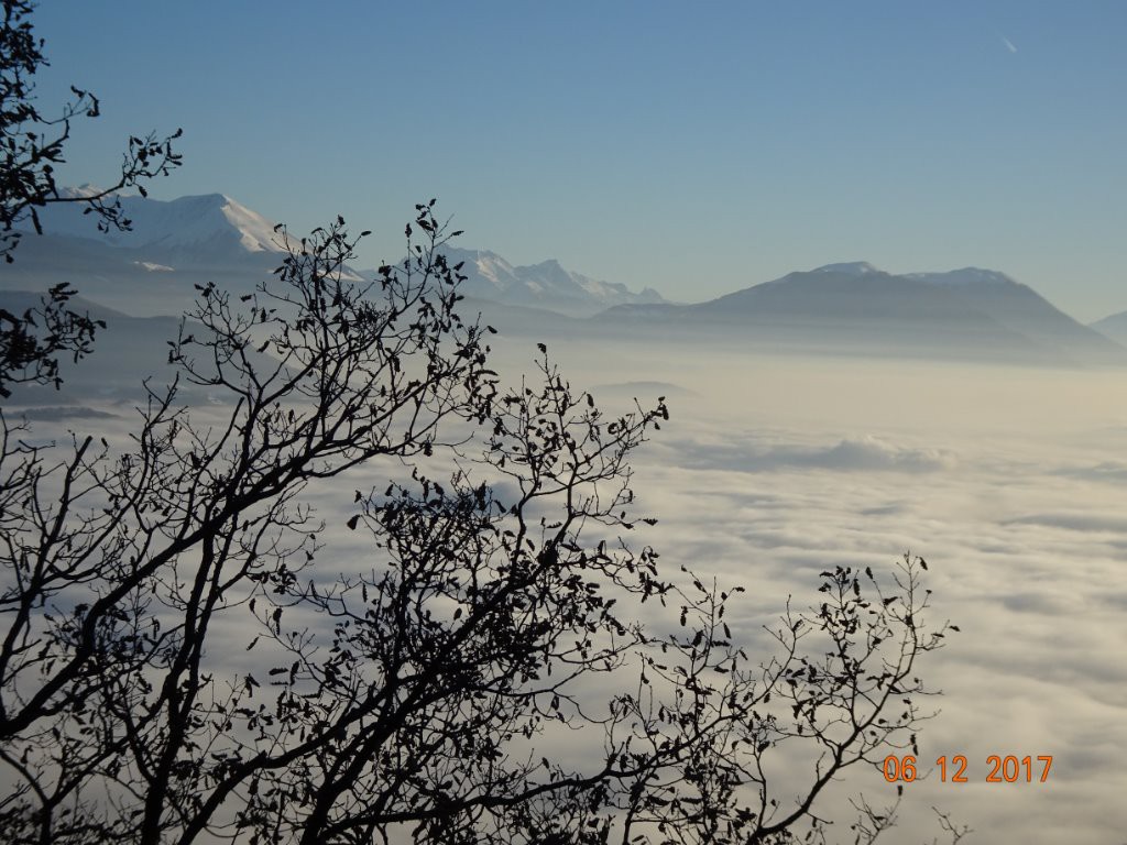 #10 Grenoble sous la mer de nuages Grenoble sous la mer de nuages