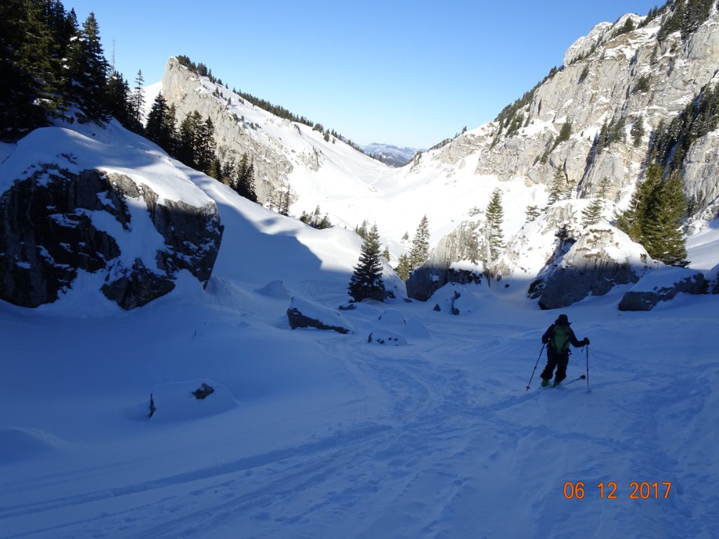 Descente vers bovinant