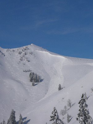 #2 L L'avalanche de 2012 partie du même endroit suite à accumulations après un vent du N et une pente soutenue sous le bombé.
Source:<https://www.camptocamp.org/images/325050/fr/plaque-partie-en-versant-s-se-du-petit-som>
@ Moon