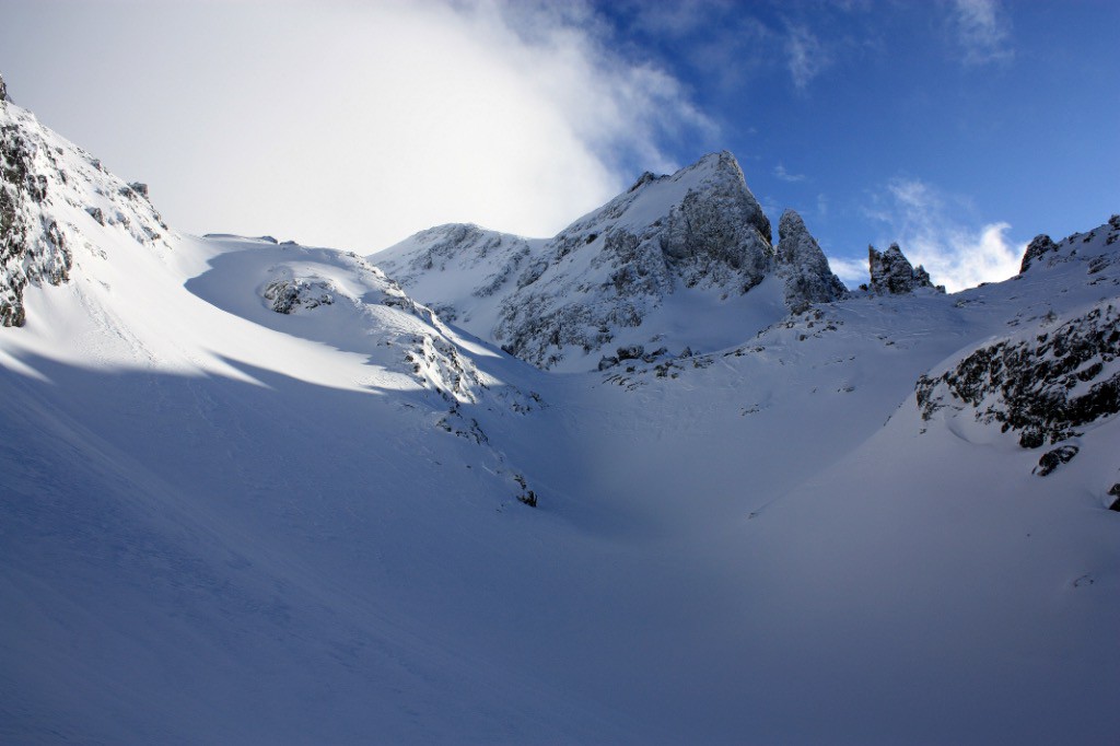 #3 La combe des Vans vierge de trace La combe des Vans vierge de trace