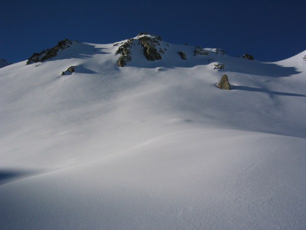 #4 après le col de la croix : pas une trace et de la peuf ! après le col de la croix : pas une trace et de la peuf !