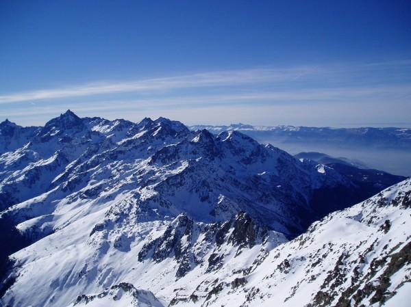 #2 Belledonne et Vercors : Grande vue vers le sud aussi Belledonne et Vercors : Grande vue vers le sud aussi