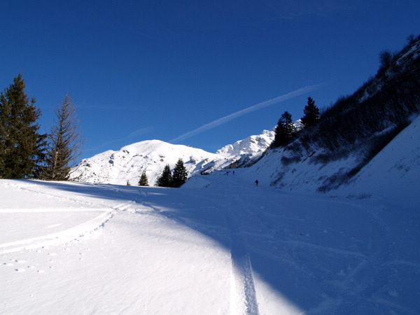 pointe la pouta : début de la montée avec le soleil