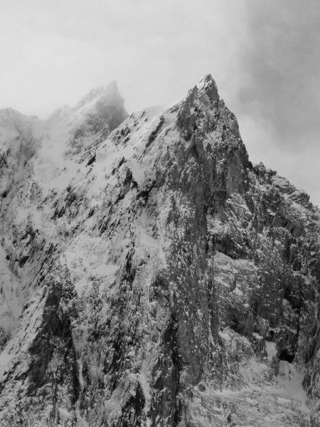 #6 La montagne, c La montagne, c'est pointue.. : Condtions déja hivernales