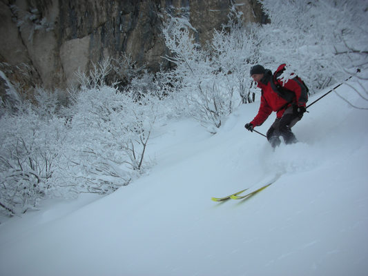 Couloir SW du Moucherotte : Hummm !!