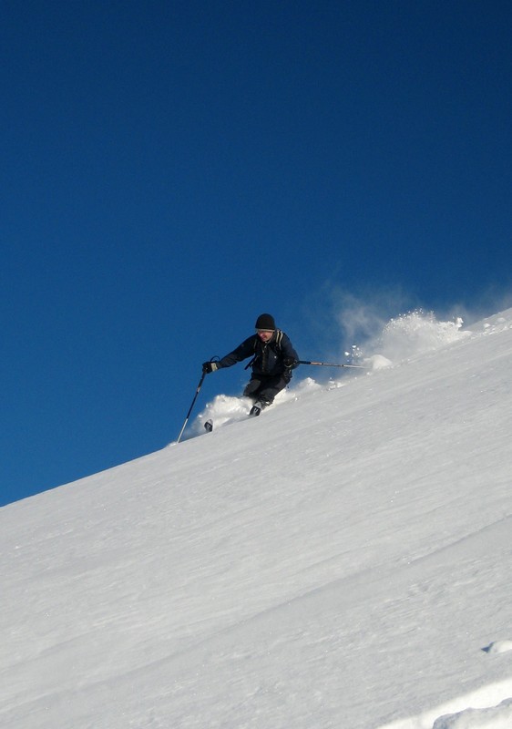 #4 Dent de Crolles : Benji fait voler la poudre... Dent de Crolles : Benji fait voler la poudre...