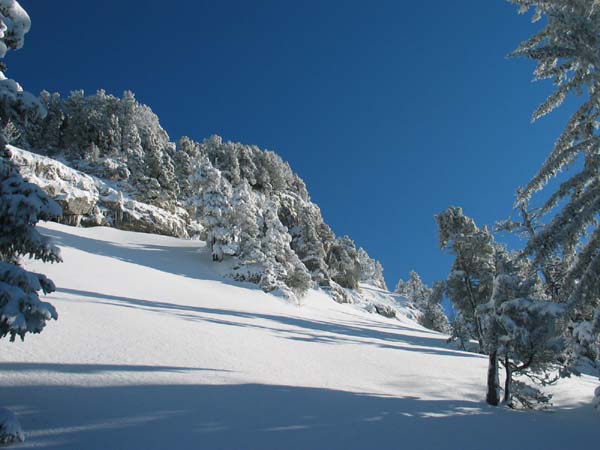 Chamechaude : Une traversée solitaire