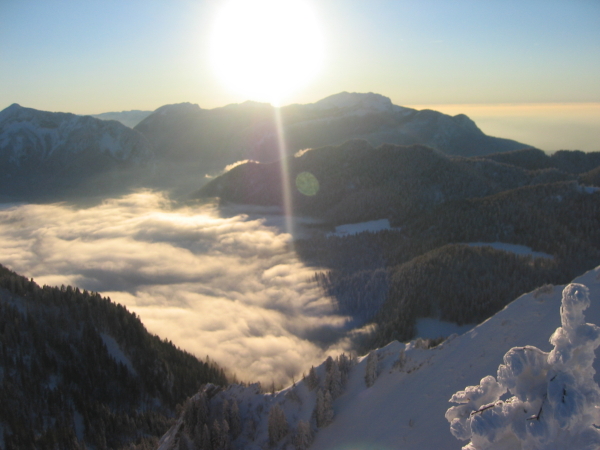#5 Mer de nuages : La Chartreuse comme on voudrait qu Mer de nuages : La Chartreuse comme on voudrait qu'elle soit tous les hivers !!
