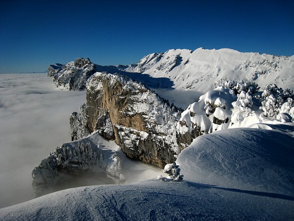 #5 Hauts plateaux de Chartreuse : Notre belle Chartreuse sous son manteau blanc Hauts plateaux de Chartreuse : Notre belle Chartreuse sous son manteau blanc
